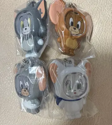TOM and JERRY 사진 프레임 마스코트 전 4종 세트 컴프