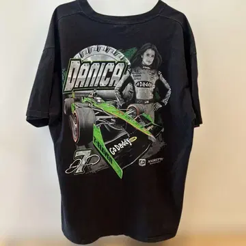 00s 다니카 패트릭 레이싱 T셔츠 XL 그린 인디카 anvil