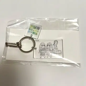 귀멸의 칼날 토키토 무이치로 원화전 클리어 베이스 키링