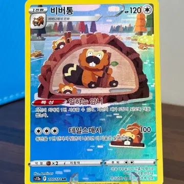 포켓몬 카드 비버통 AR