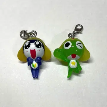 개구리 중사 케로로 마스코트 참 2종 세트 메지루시 참