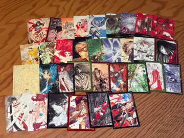 CLAMP X 카드 트레이딩 카드 세트 모음 앤티크 페어 페더