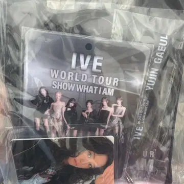 IVE 도쿄돔 VIP 특전 SHOW WHAT I AM 트레이딩 카드 백