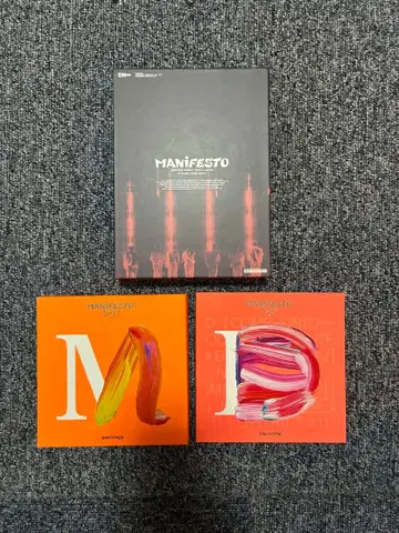 ENHYPEN MANIFESTO DVD CD 세트