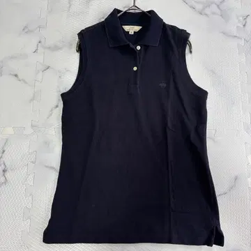 인기 브룩스브라더스 슬리브리스 피케 셔츠 네이비 xs mr956