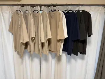 UNIQLO 크루넥 T셔츠 묶음 판매 9장 1개 새상품 M사이즈