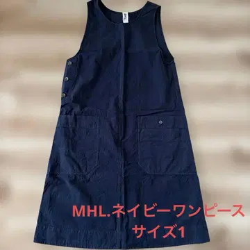 MHL. 원피스 네이비 사이즈 1