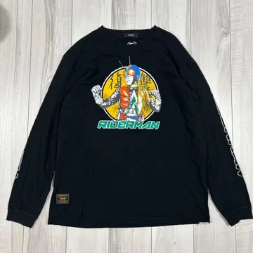 glamb x 가면라이더 탄생 50주년 복수의 귀신 라이더맨 V3 롱T