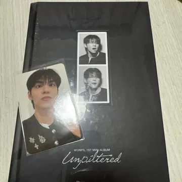 WONPIL 1st Mini Album Unpfiltered