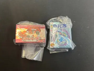 포켓몬 패키지 & 카트리지 키링 [ 은, 루비 ] 2종 세트