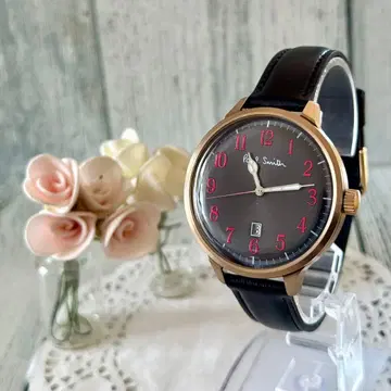 [ 레어 ] Paul Smith 폴스미스 손목시계 시티 블랙 계열 골드