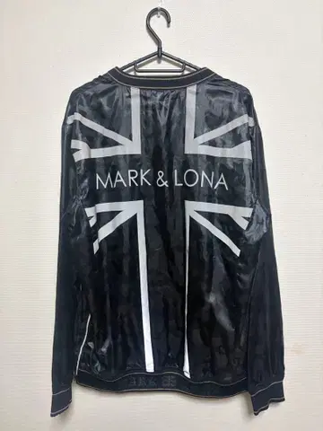MARK & LONA V넥 풀오버 블랙 L
