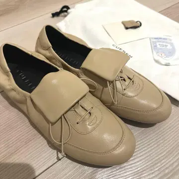 CUEREN 램 가죽 신발 24.5cm 한국 구매 수납 가방 포함