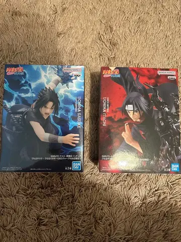 NARUTO 돌풍전 피규어 우치하 사스케 우치하 이타치 2종 세트