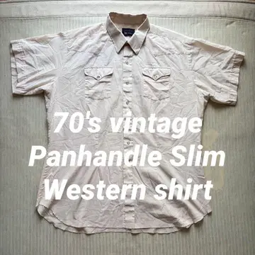 70's 빈티지 Panhandle Slim 웨스턴 셔츠