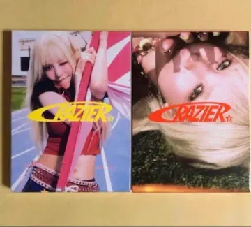 BoA 보아 Crazier CD 한국반 앨범 2장 세트 트레이딩 카드
