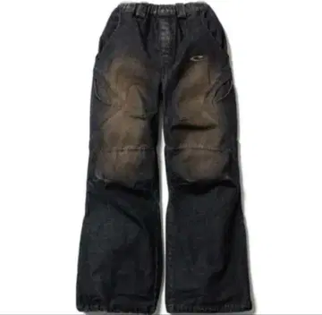FLAGSTUFF CPG RHOMBUS FADE DENIM PANTS