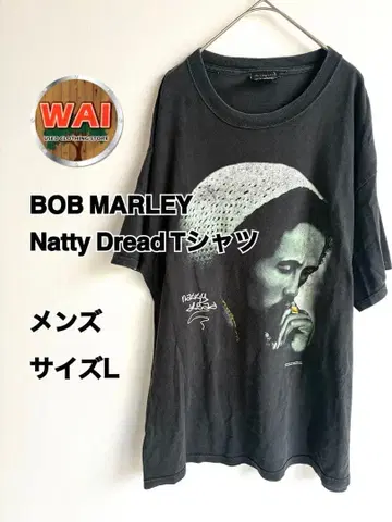 BOB MARLEY 밥 말레이 Natty Dread 티셔츠 L 사이즈