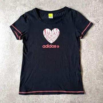 y2k adidas 아디다스 하트 로고 t 피치 t 헤이세이 갸루 맥브링