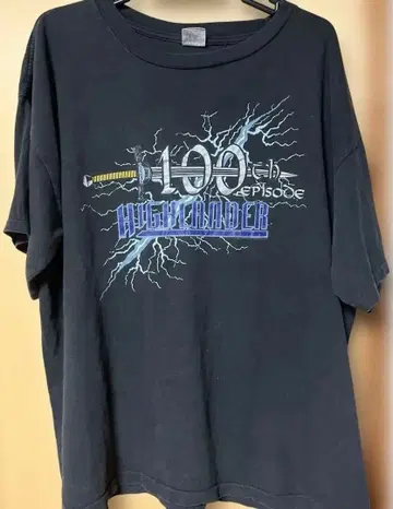 HIGHLANDER 하이랜더 100th Episode 티셔츠 XXL