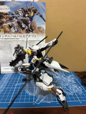 HG 건담 발바토스 어댑터 1/144 부분 도색 완성품