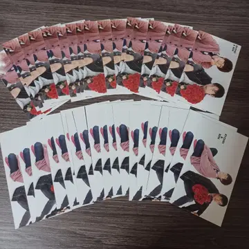 Snow Man 메메아베 골판지 40장 세트