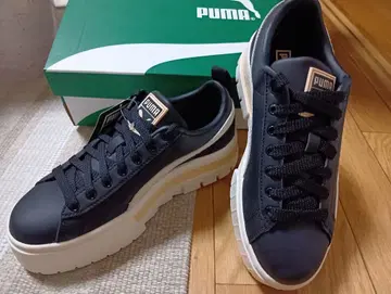 PUMA 통굽 스니커즈 블랙 24cm 여성용 미사용 새상품