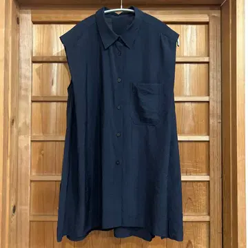 Spick & Span 에어리 드라이 크로스 슬리브리스 셔츠