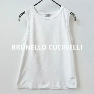 BRUNELLO CUCINELLI 브루넬로쿠치넬리 탱크탑 슬리브리스
