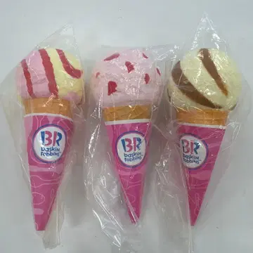 [미사용] 서티원 아이스크림 3종류 피규어