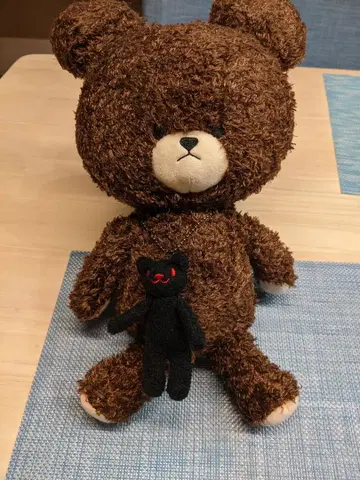 곰돌이 작가전 전시회 한정판 봉제 인형