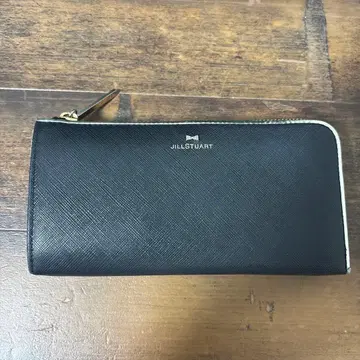 JILLSTUART 장지갑 라운드 지퍼 블랙