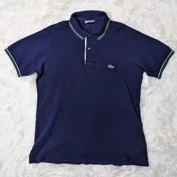 CHEMISE LACOSTE 프랑스제 피케 셔츠 네이비 4