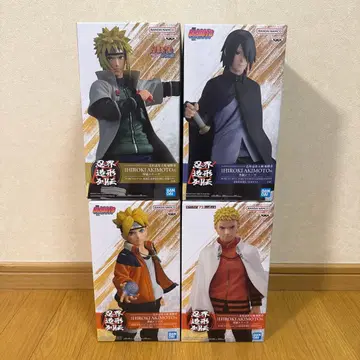NARUTO 인계 조형 열전 피규어 4체 세트