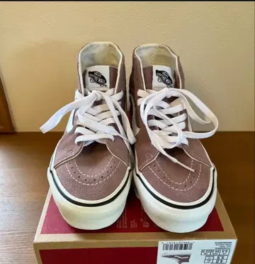 VANS Sk8-Hi Tapered 더스티 핑크 22.0cm