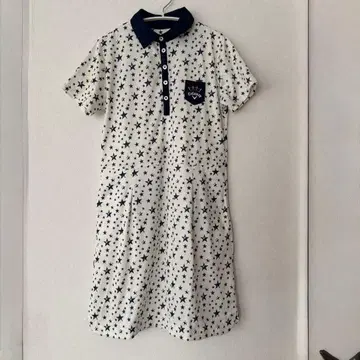 캘러웨이 골프 원피스 별 패턴 반팔