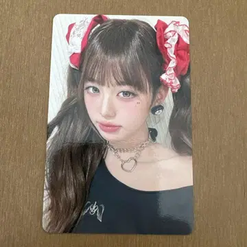 IVE 회장 한정판 트레이딩 카드 도쿄돔 원영