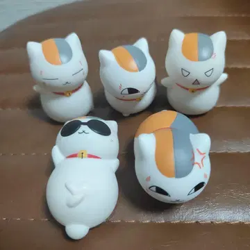 나츠메 우인장 칭마리 냥코 선생님 캡슐 토이 세트