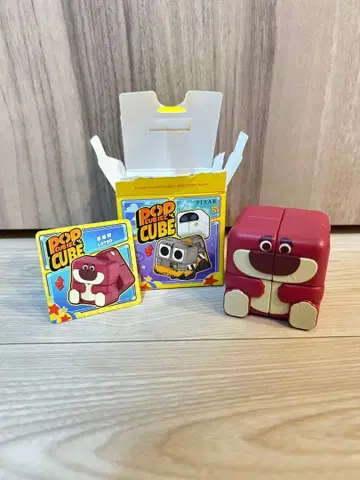 PIXAR POP CUBIC CUBE 로쏘 피규어 POP MART