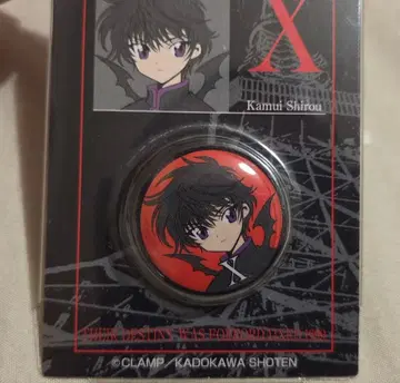CLAMP X 캔뱃지 시로 카무이