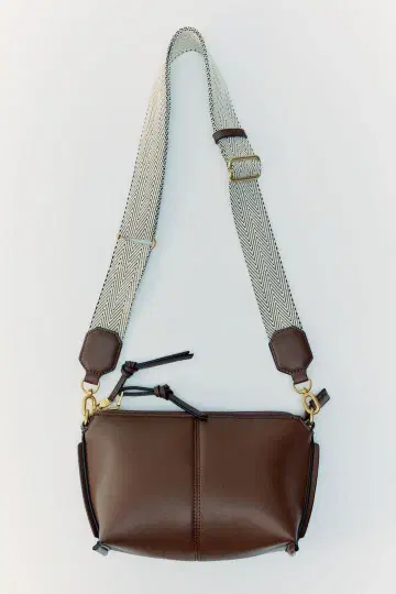 ZARA 숄더백 인조 가죽