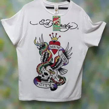 Ed Hardy 큐빅 티셔츠 XL 사이즈