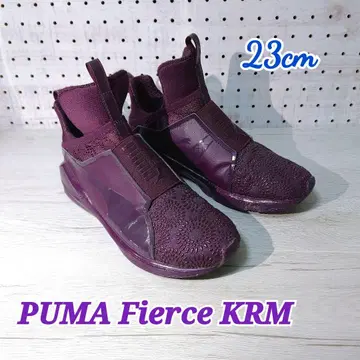 새상품급 푸마 피어스 KRM 23cm 버건디 스니커즈 189866