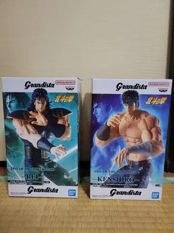 북두의 권 Grandista 켄시로 레이 피규어 2종 세트