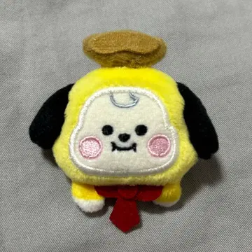 CHIMMY 훼미리마트 한정판 BT21 인형 배지 지민