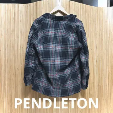 PENDLETON 70s~80s 빈티지 블루종 자켓 체크 무늬