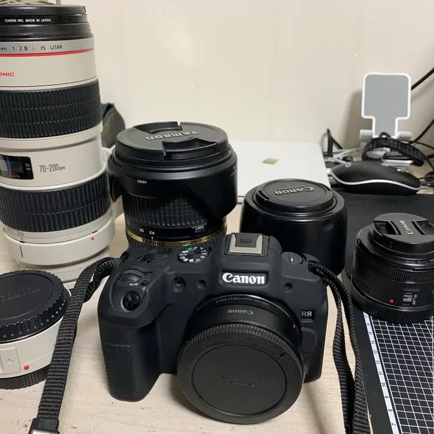 캐논 R8 +렌즈