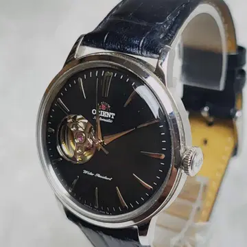 ORIENT 오토매틱 오픈 하트 뒷면 스켈레톤 손목시계 [레어]