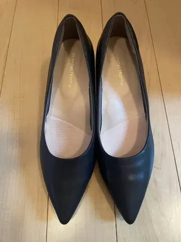 Oriental Traffic 블랙 펌프스 5cm 사이즈 26cm