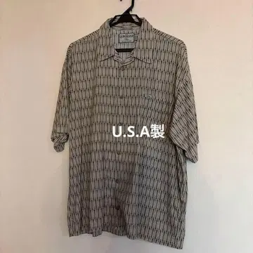 USA제 Quiksilver 퀵실버 하와이안 셔츠 M